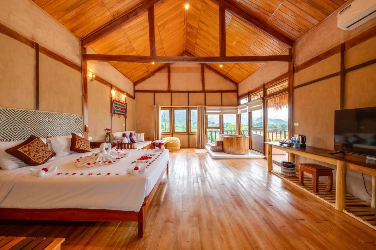 Mai Chau Onsen Retreat Hotel Eksteriør billede